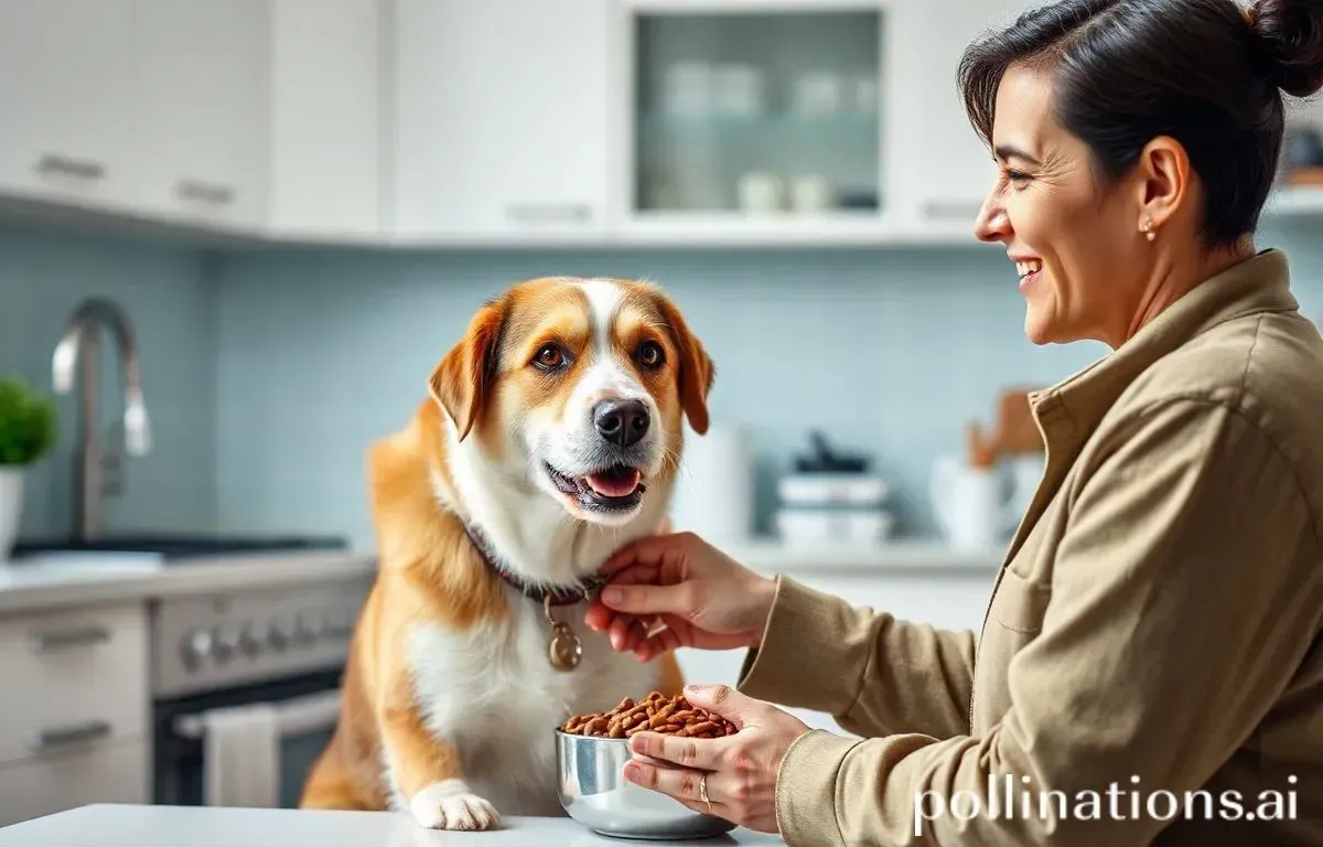 Imagem sobre alimentação de cachorro