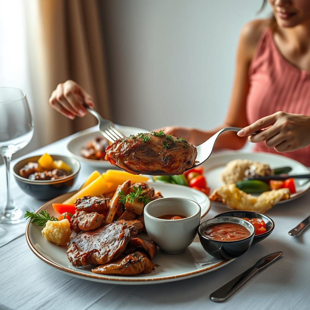 Imagem sobre carne de panela para almoço