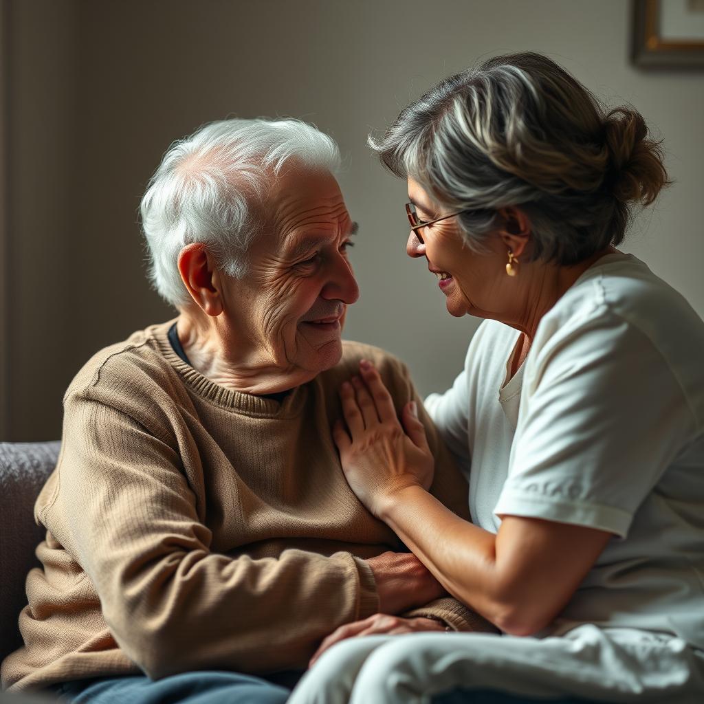 Imagem sobre alzheimer e família