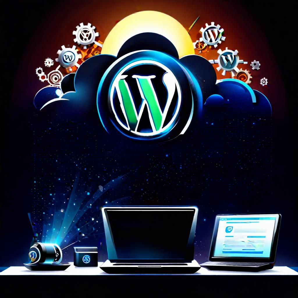 Imagem sobre hospedagem de site wordpress