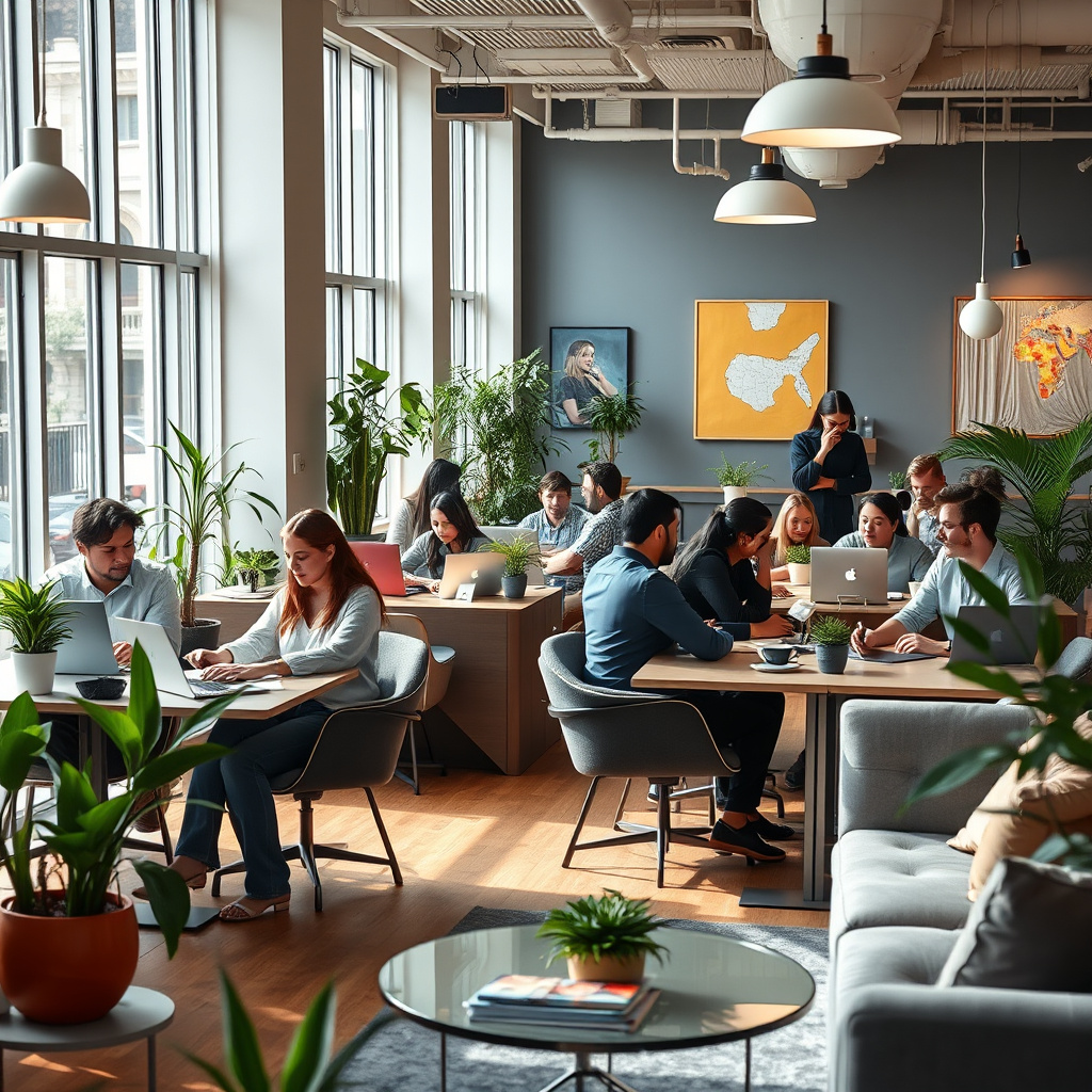 Imagem sobre franquias de coworking