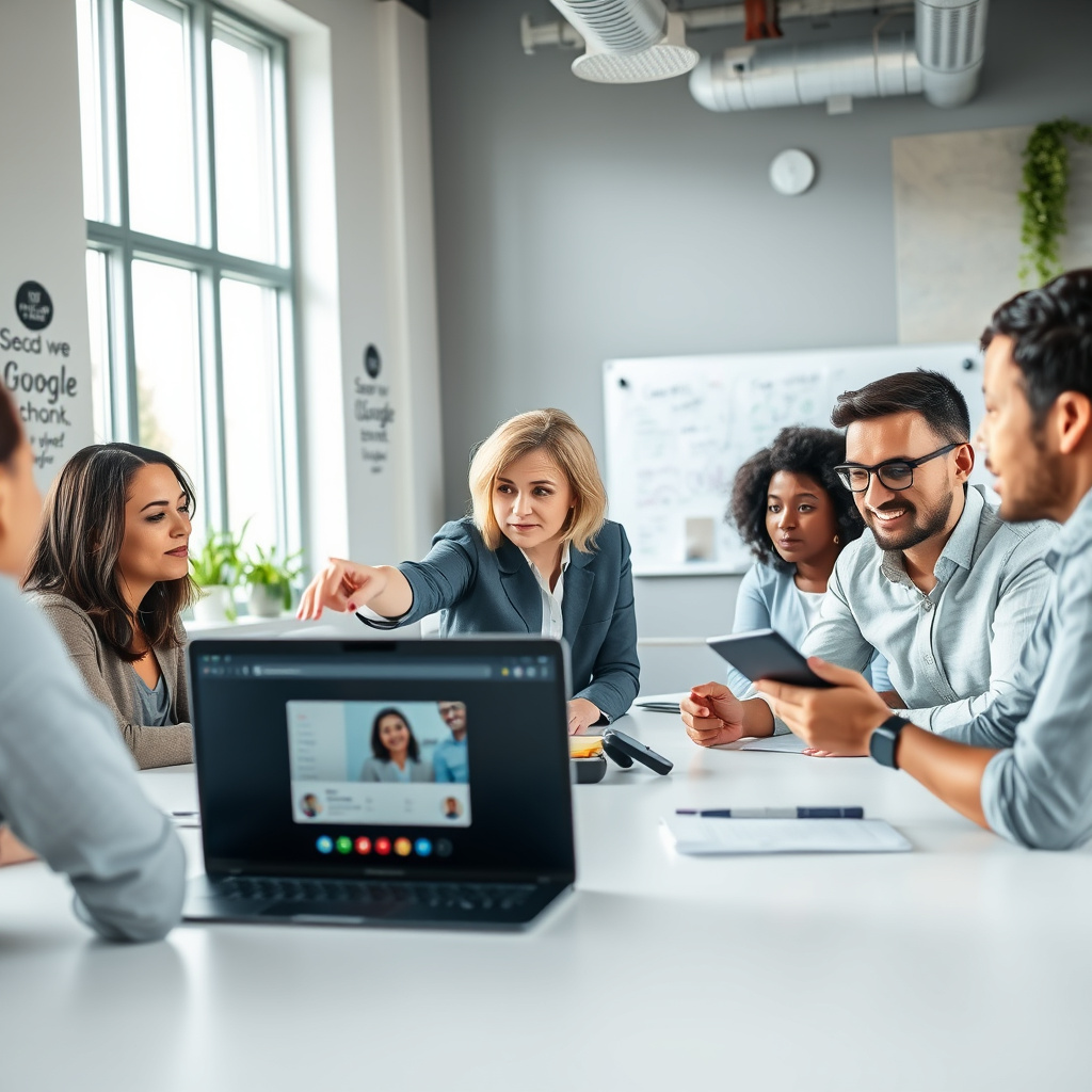 Imagem sobre suporte Google Workspace