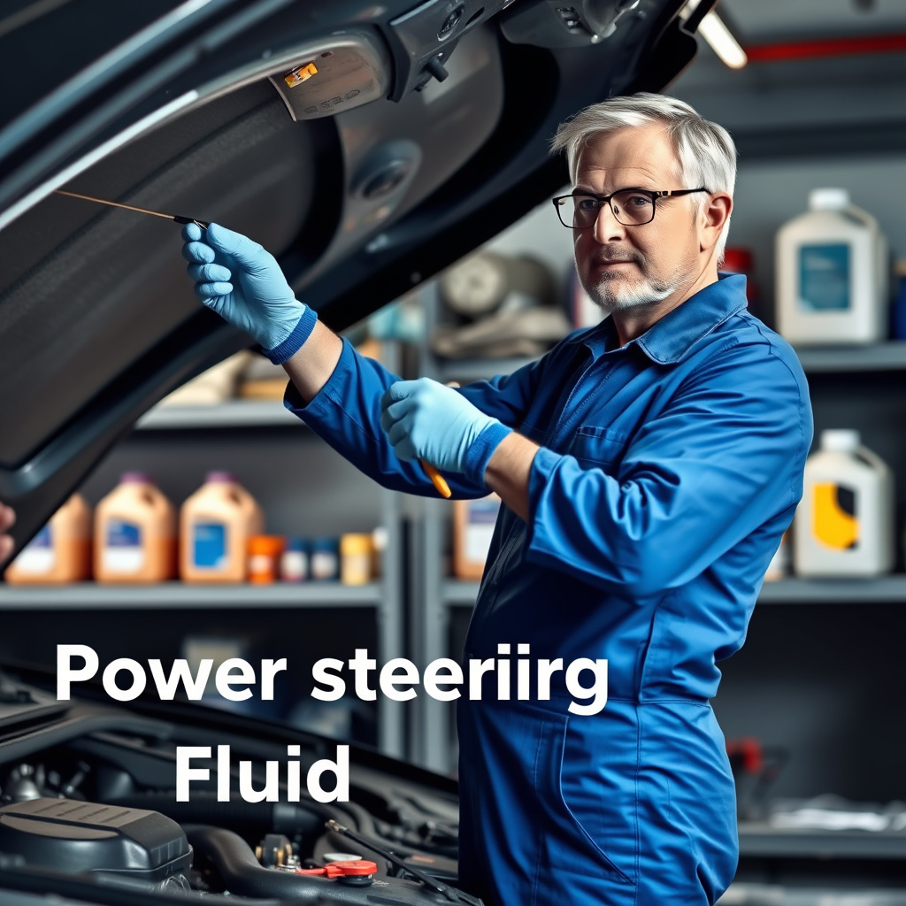 Imagem sobre fluido power steering