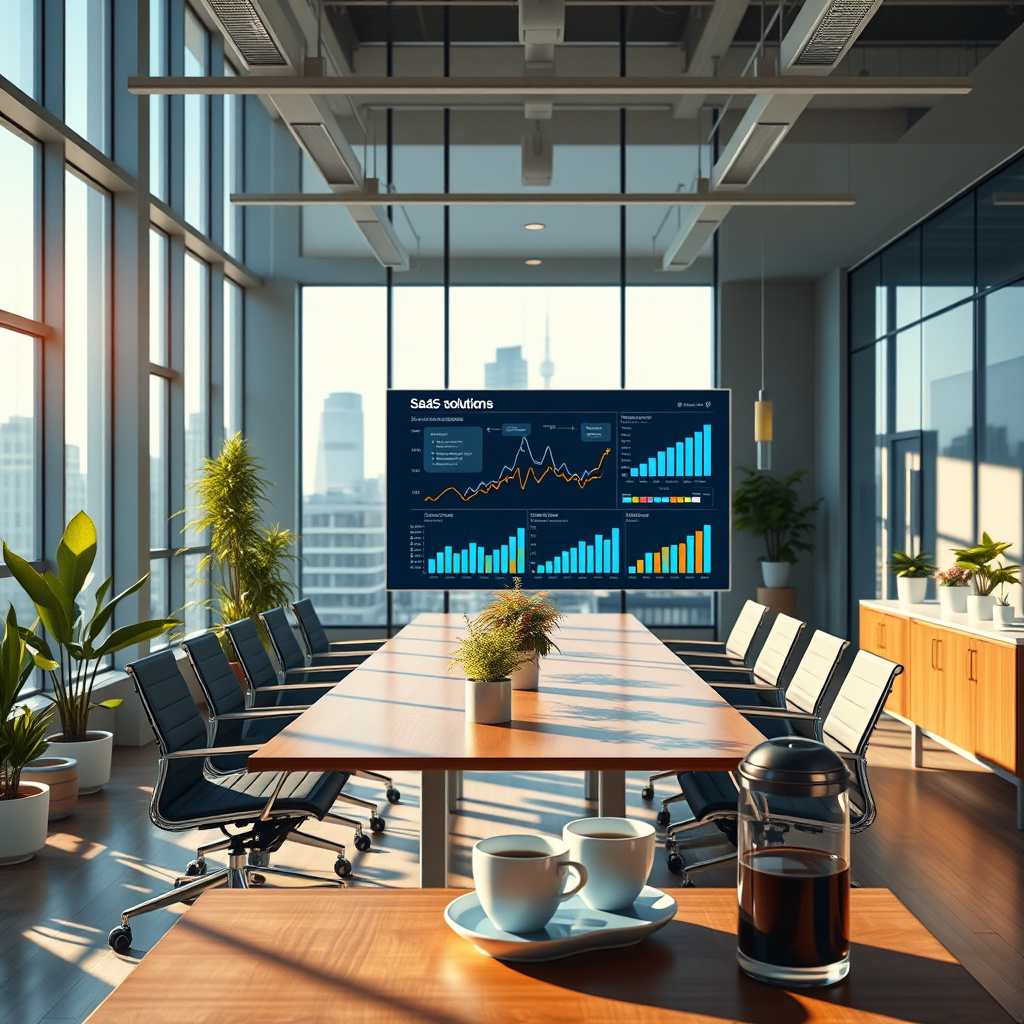 Imagem sobre soluções de SaaS para corporações empresariais