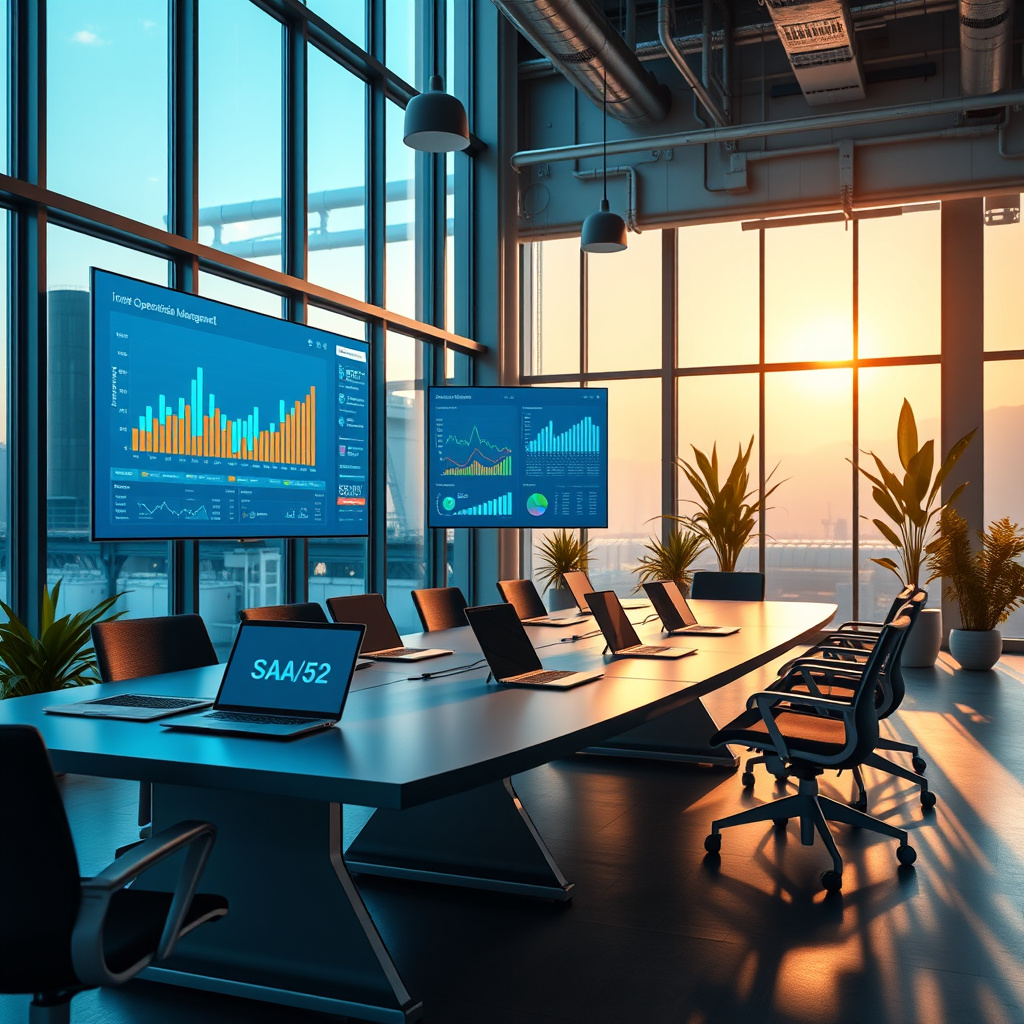 Imagem sobre soluções de SaaS para empresas industriais