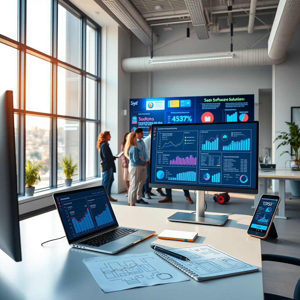 Imagem sobre soluções de SaaS para empresas de software