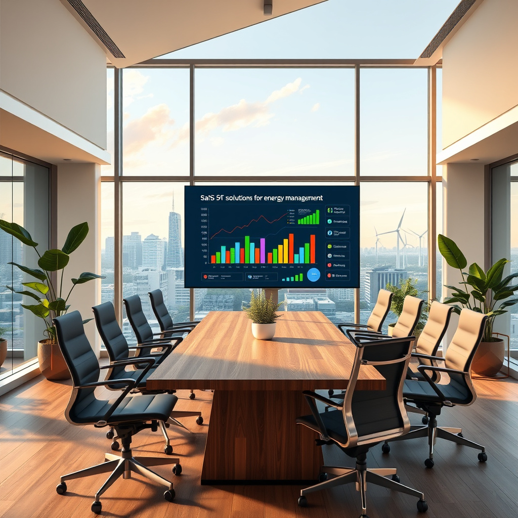 Imagem sobre soluções de SaaS para empresas de energia