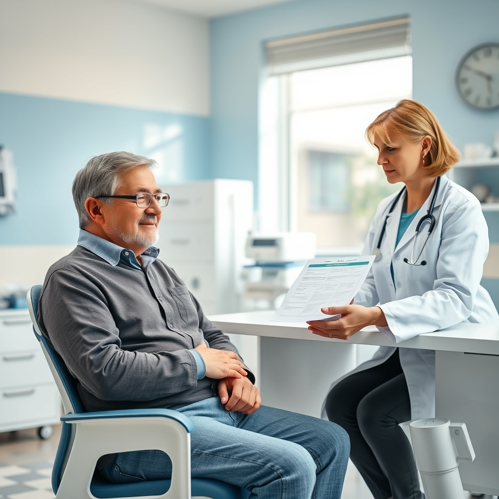 Imagem sobre check-up para homens
