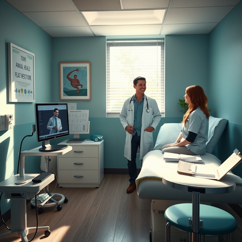 Imagem sobre check-up anual obrigatório