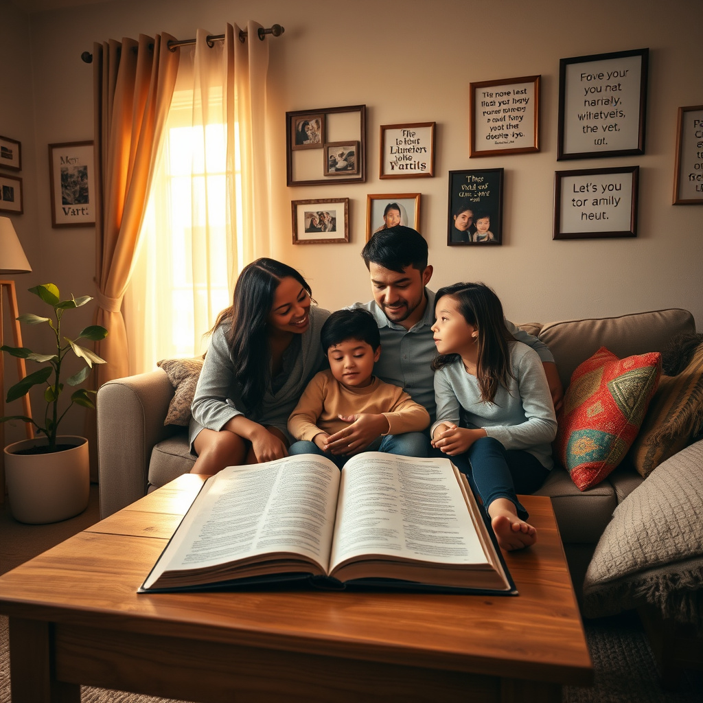 Imagem Sobre Valores Familiares À Luz Da Bíblia