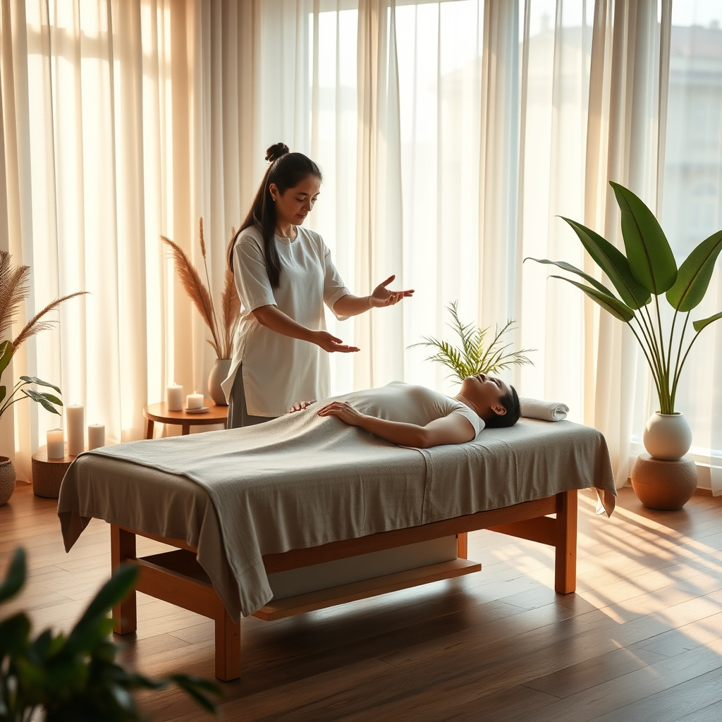 Imagem sobre reiki e cura energética em Brasília