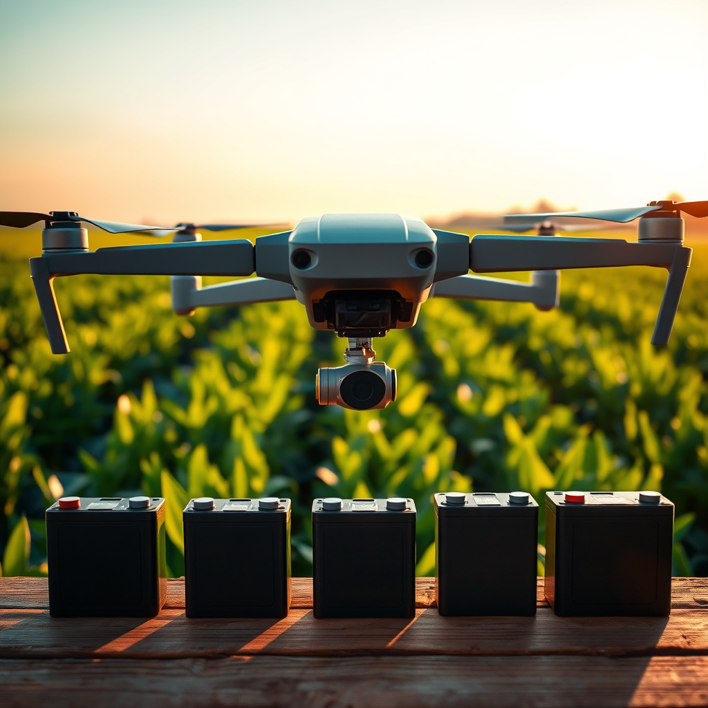 Imagem sobre Substituição de baterias em drones agrícolas: Guia completo