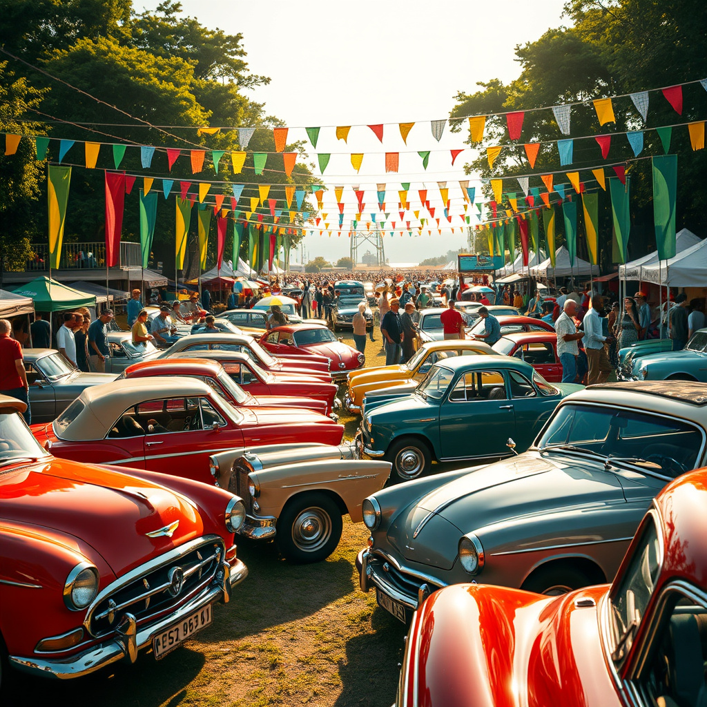 Imagem sobre eventos de carros antigos