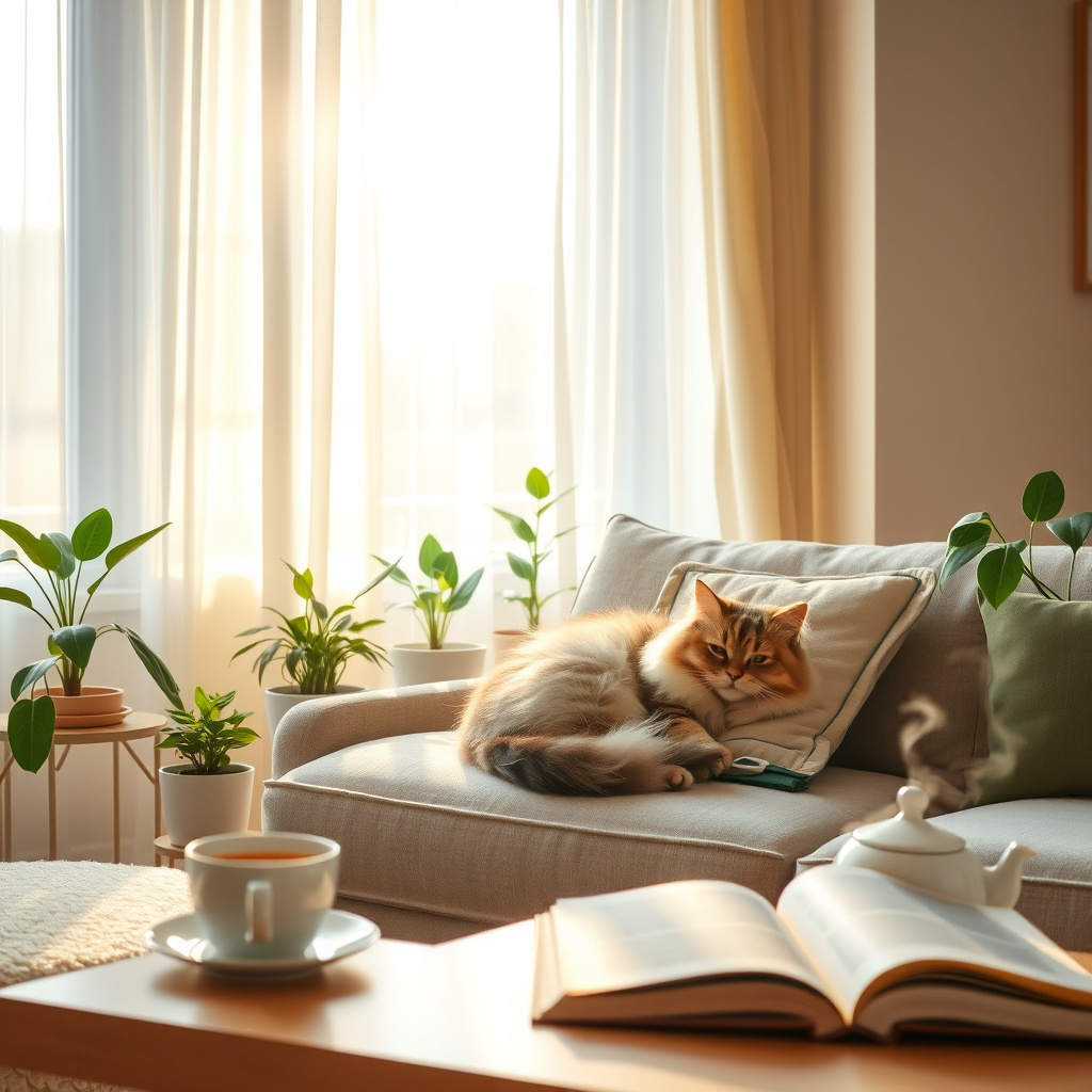 Imagem sobre Estudo diz que gatos podem reduzir o estresse de pessoas