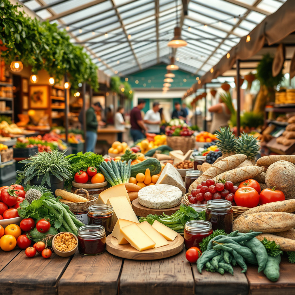 Imagem sobre vendas de alimentos regionais