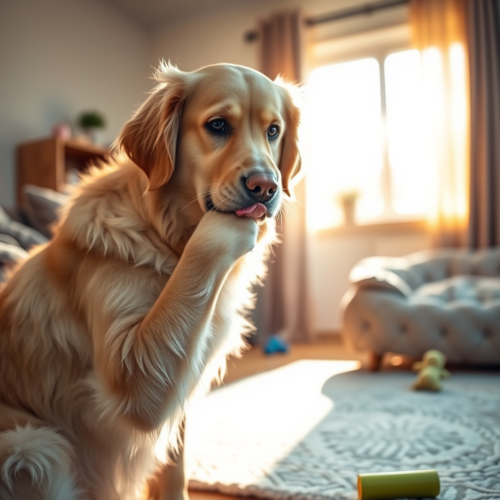 Imagem sobre Cachorro lambendo a pata não é normal; entenda os motivos