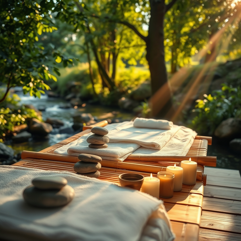 Imagem sobre natural spa treatments for stress