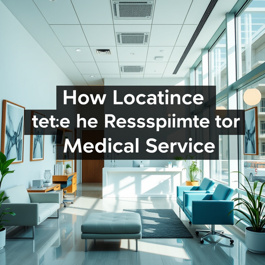 Imagem sobre Como a Localização Influencia a Percepção de Qualidade do Seu Serviço Médico.