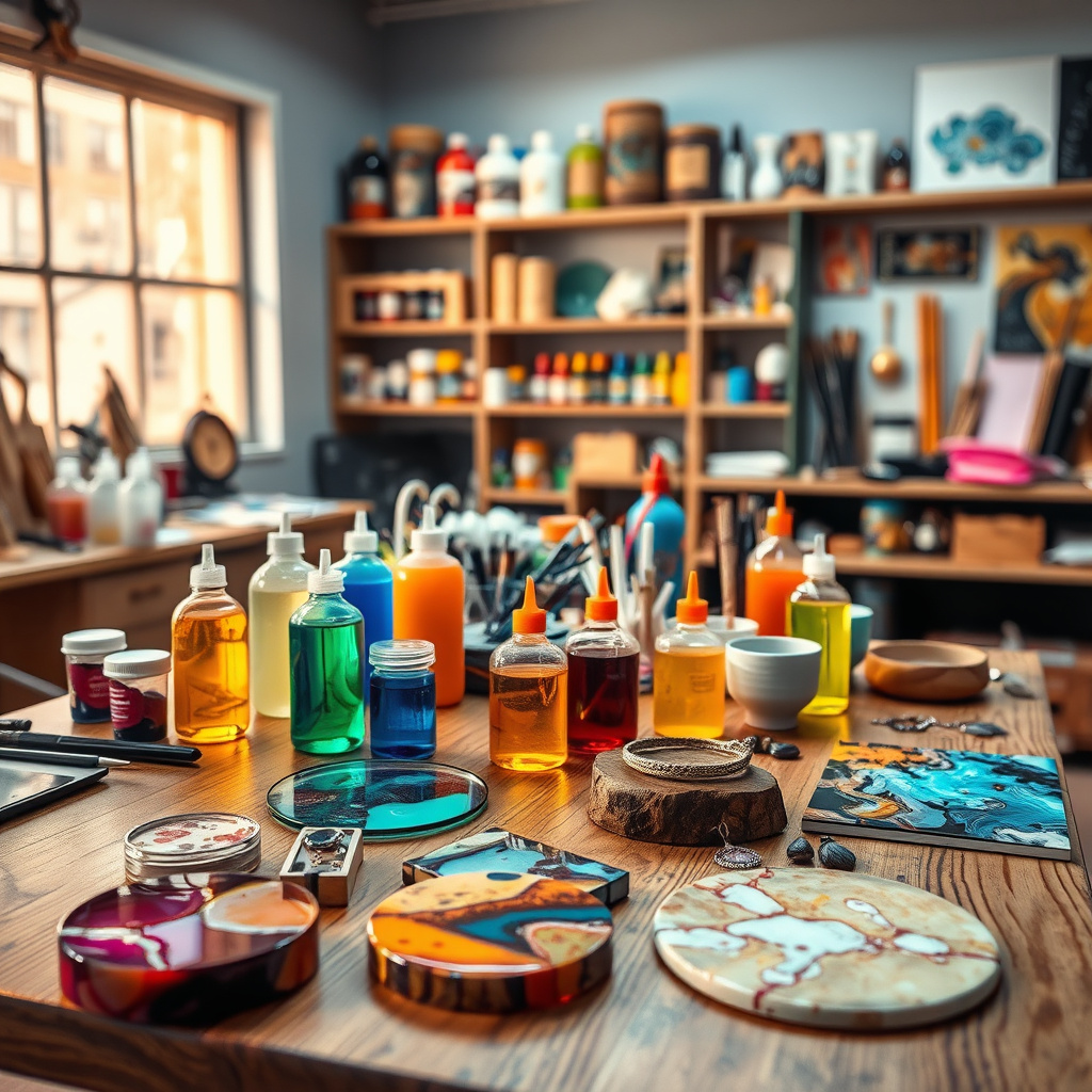Imagem sobre Resina epóxi para peças de arte