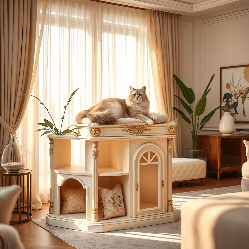 Imagem sobre luxury cat house solutions