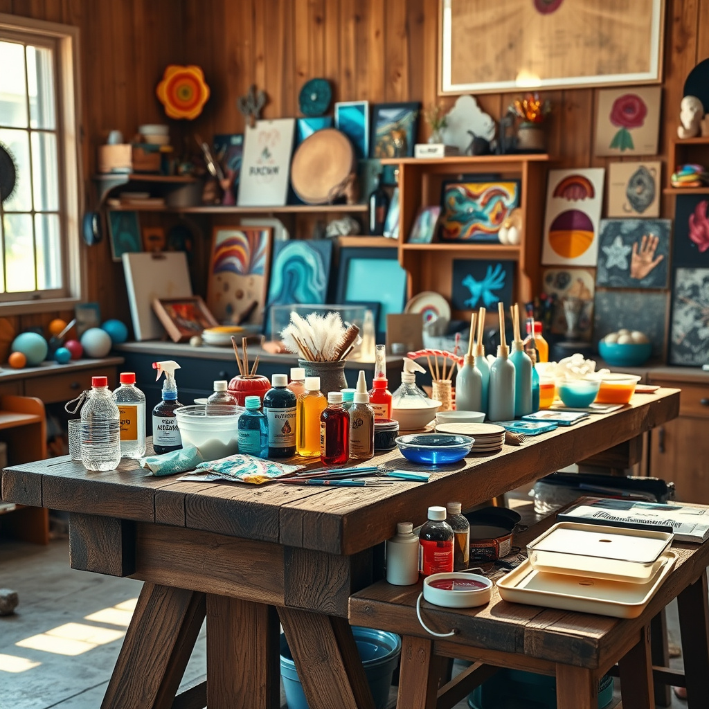 Imagem sobre Resina epóxi como fazer artesanato acessível