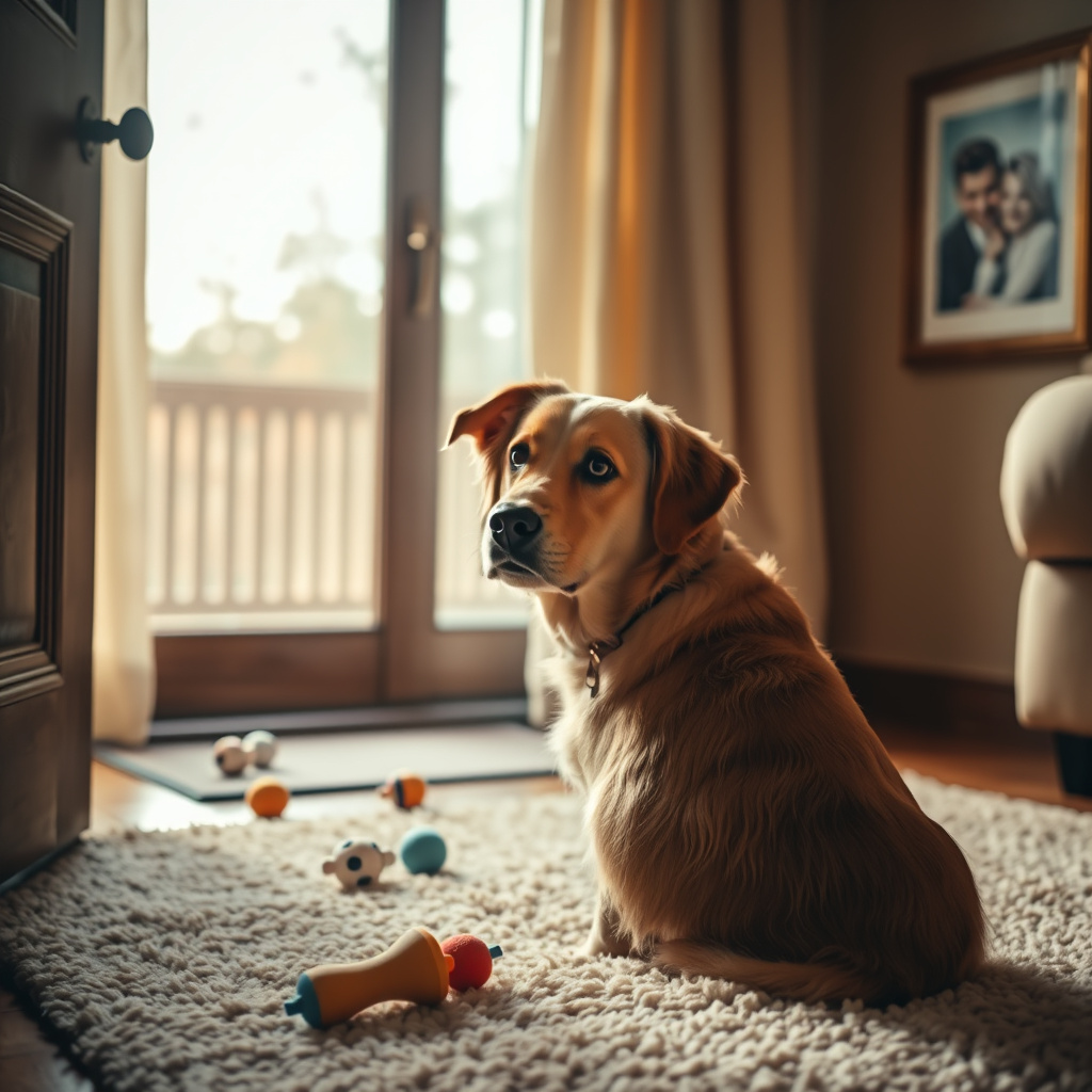 Imagem sobre 5 sinais de síndrome de ansiedade por separação em cães