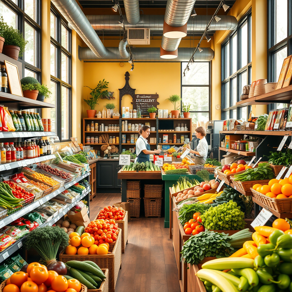 Imagem sobre vendas de produtos alimentícios para o varejo