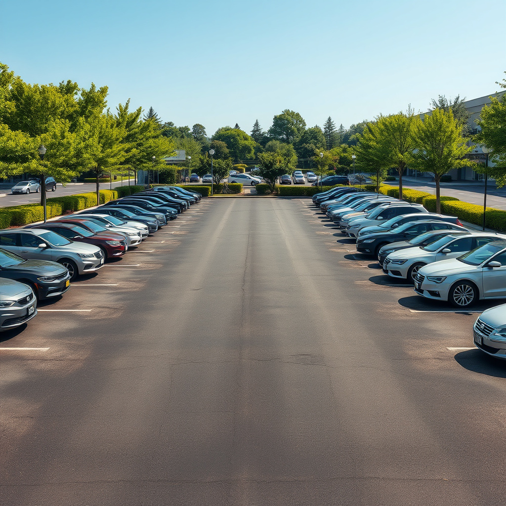Imagem sobre Asfalto para Estacionamentos Públicos