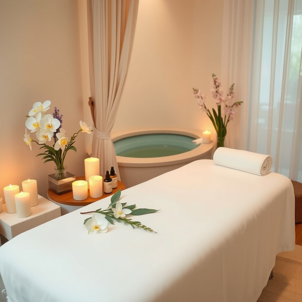 Imagem sobre spa treatments for skin hydration