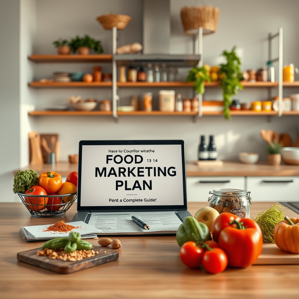 Imagem sobre como criar um plano de marketing para alimentos