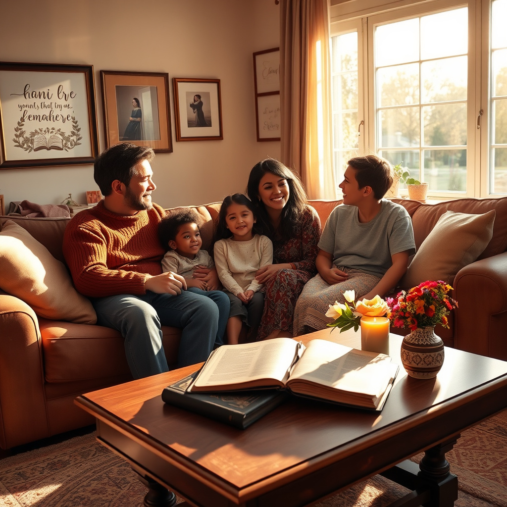 Imagem Sobre Como A Vida Cristã É Vivida Em Família