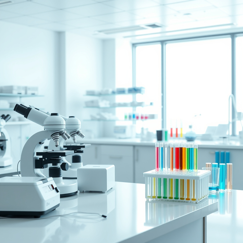 Imagem sobre laboratório de análises clínicas