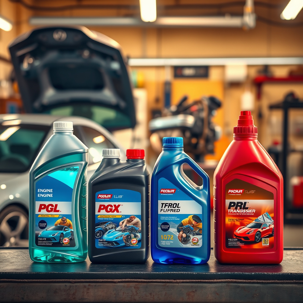 Imagem sobre fluídos automotivos