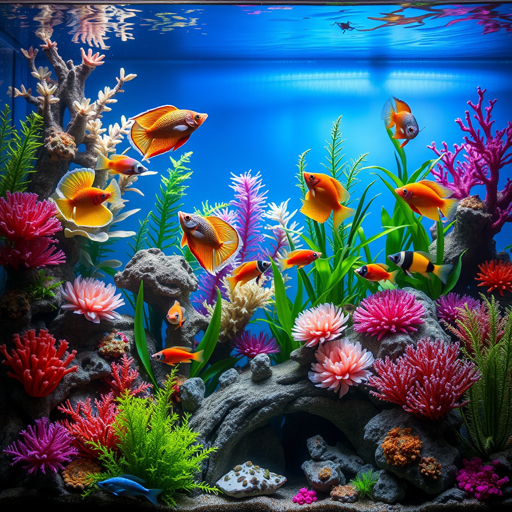 Imagem sobre peixes exóticos para aquário
