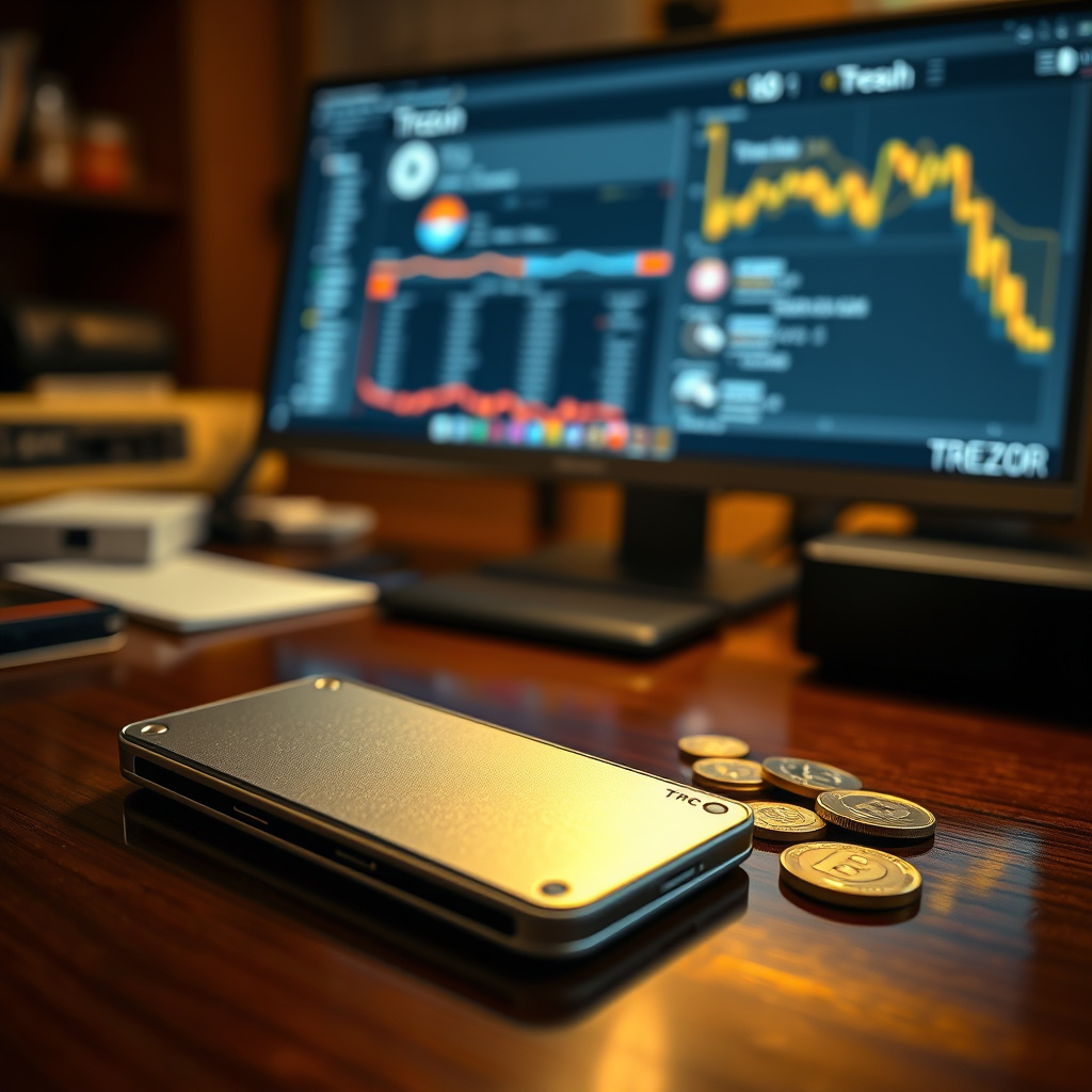 Imagem sobre trezor