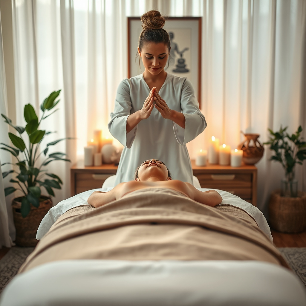 Imagem sobre cura emocional com reiki