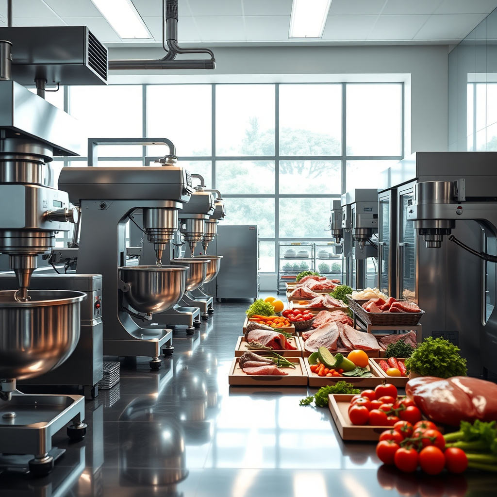 Imagem sobre equipamentos para produção de alimentos