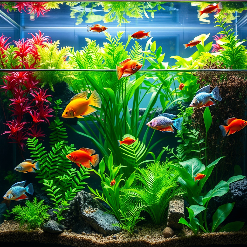 Imagem sobre melhores peixes para aquário plantado
