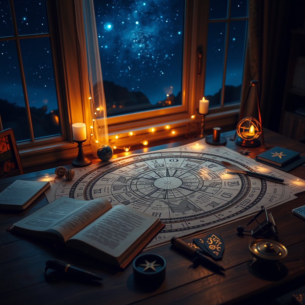 Imagem sobre mapa astral como funciona