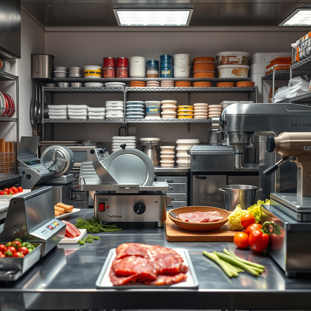 Imagem sobre equipamentos industriais para alimentos