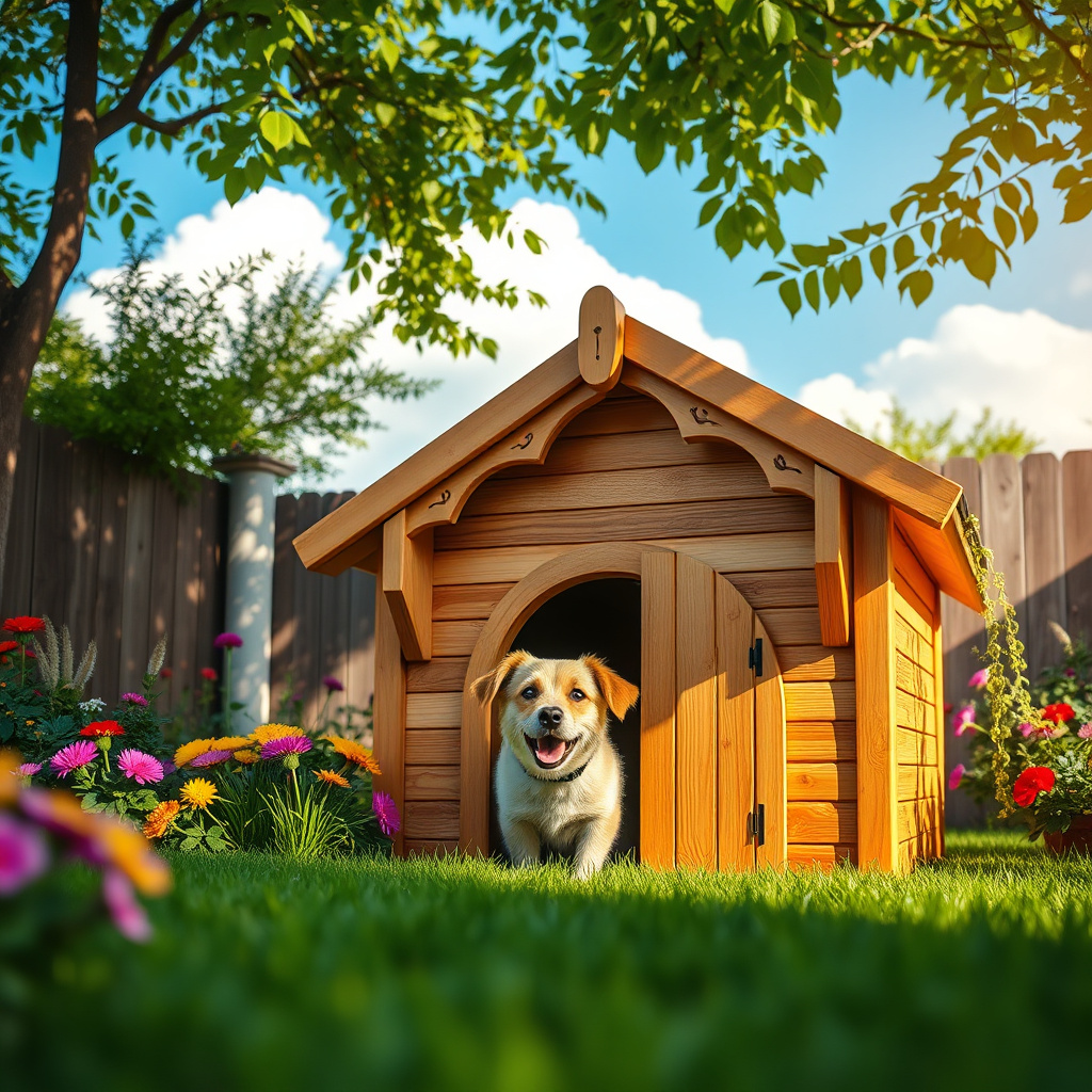 Imagem sobre unique dog house construction