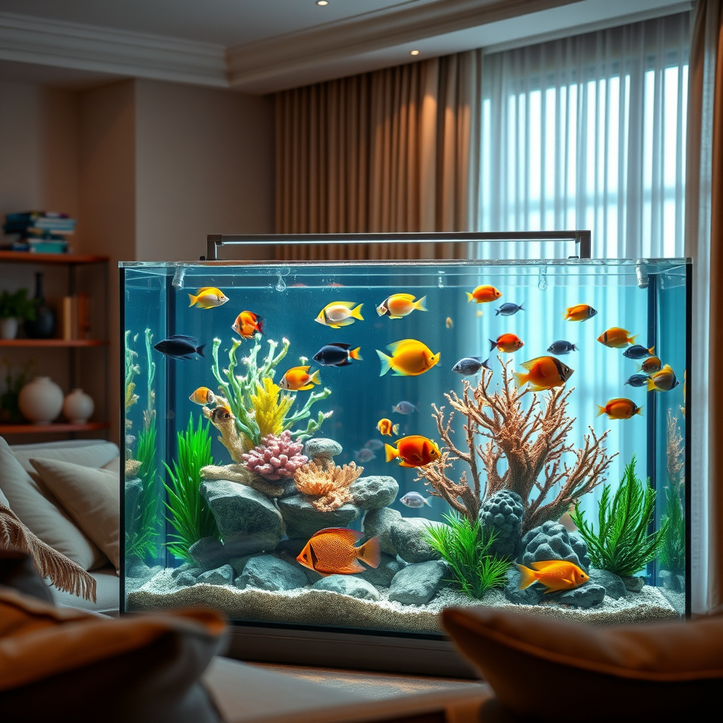 Imagem sobre benefícios de ter peixes exóticos