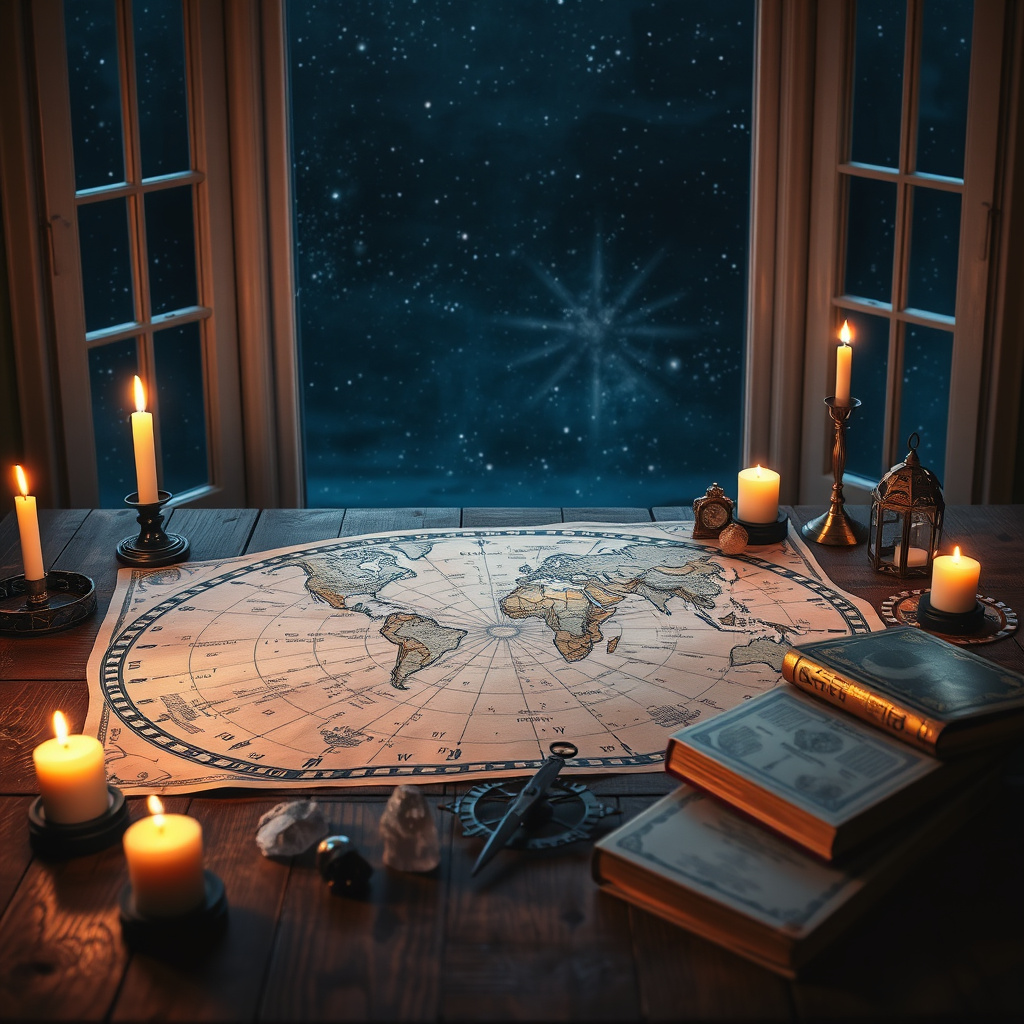 Imagem sobre mapa astral interpretação