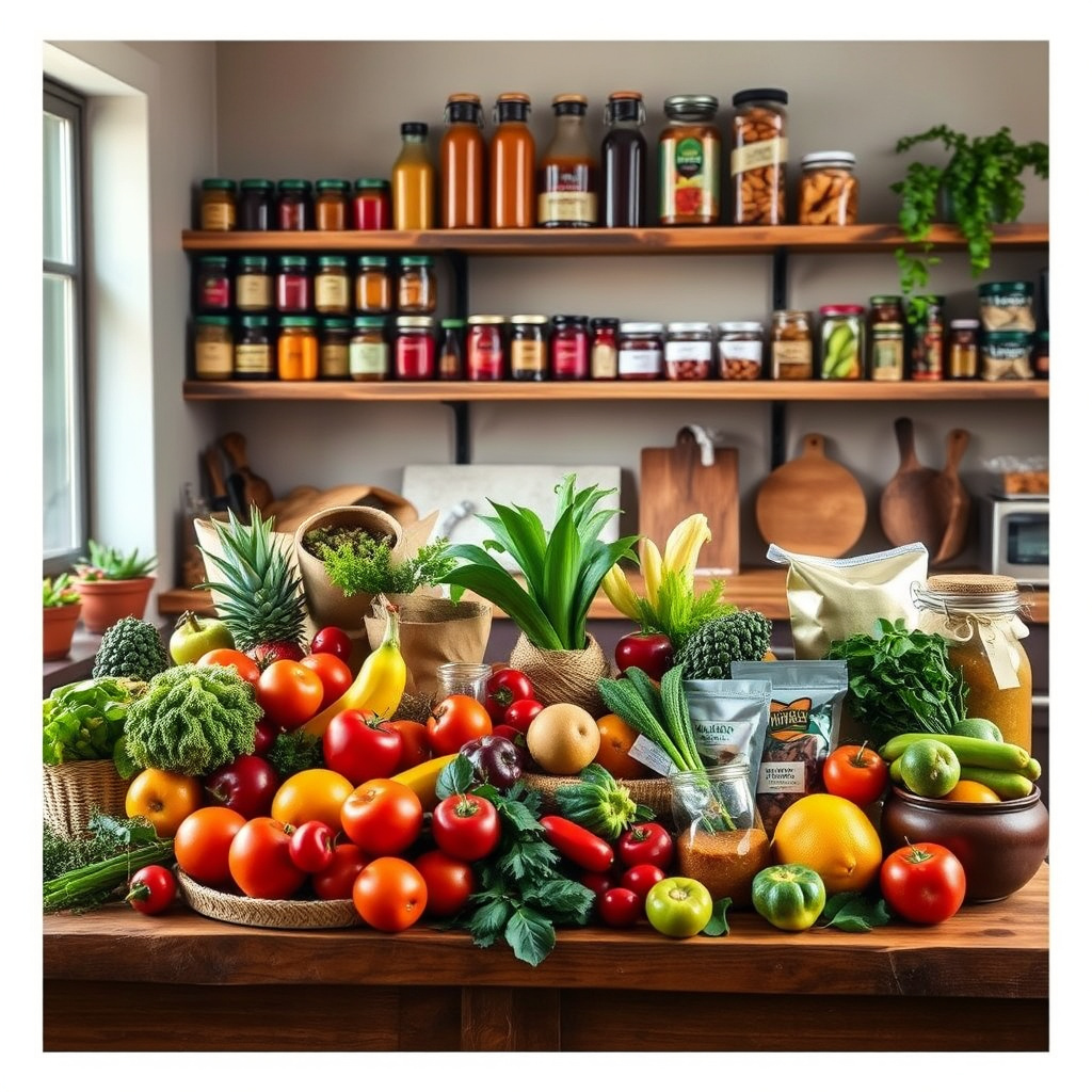 Imagem sobre vendas de produtos alimentícios online