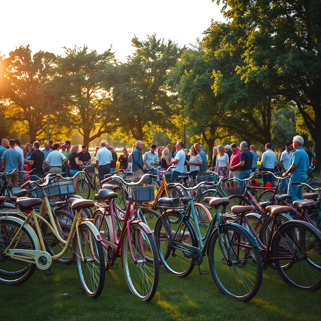 Imagem sobre eventos de bicicletas clássicas