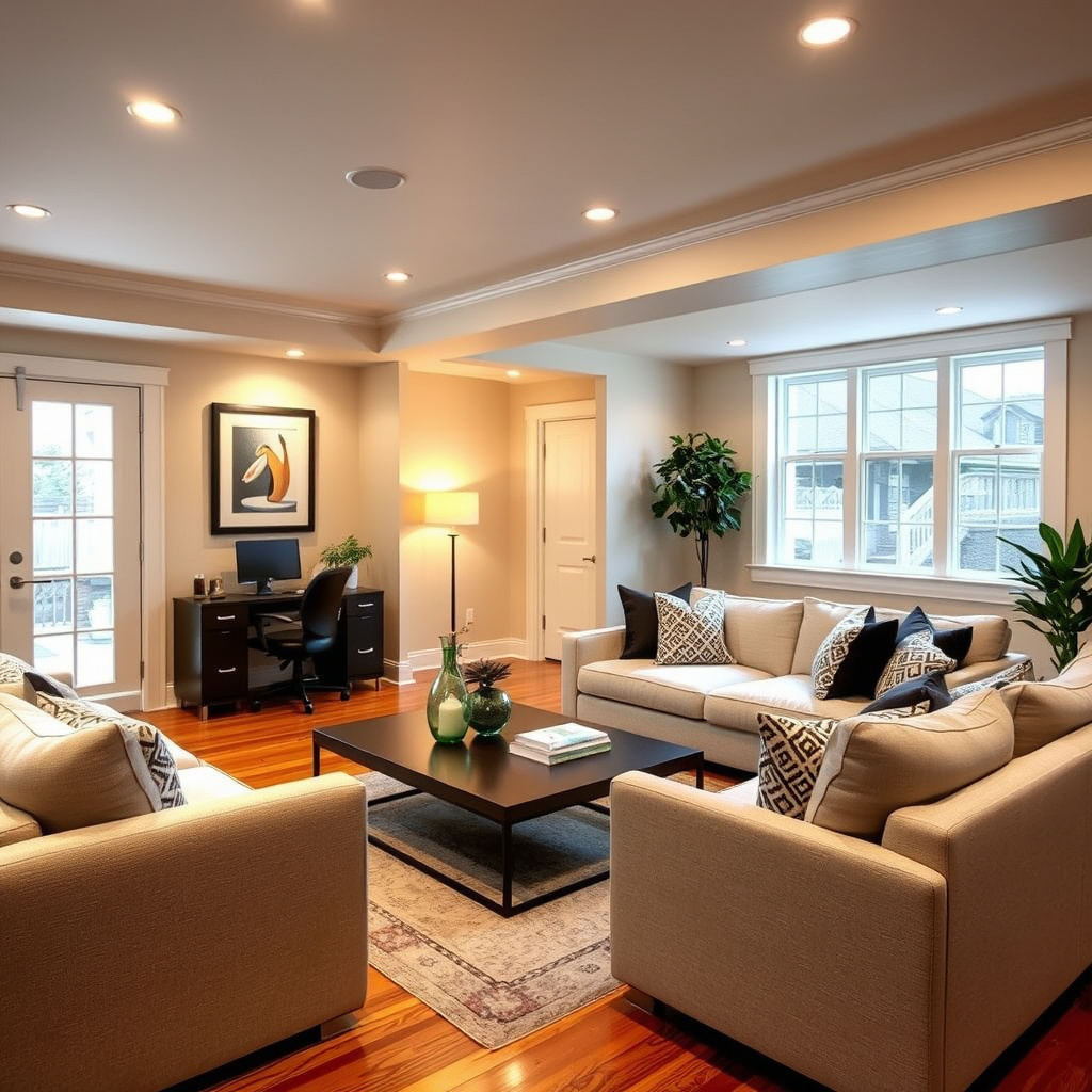 Imagem sobre Basement finishing contractors near Boston MA