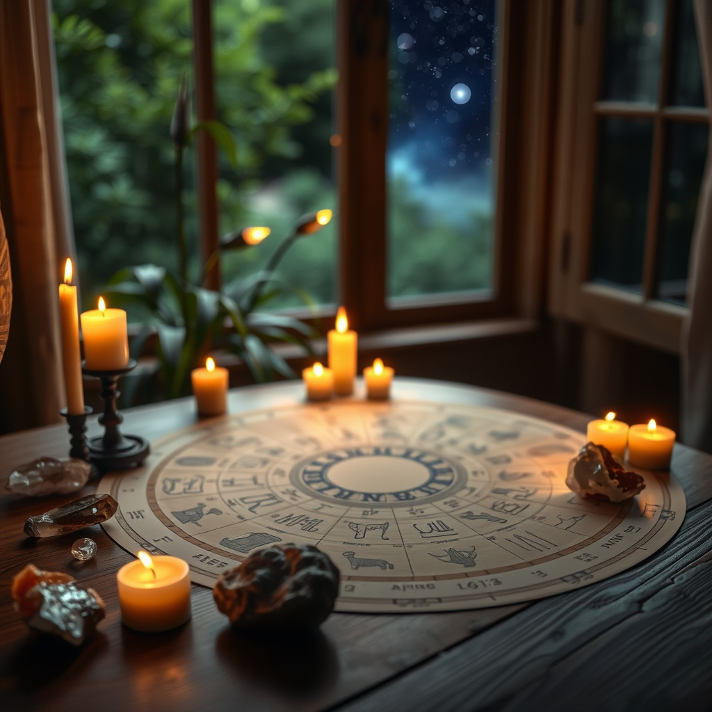 Imagem sobre mapa astral e espiritualidade