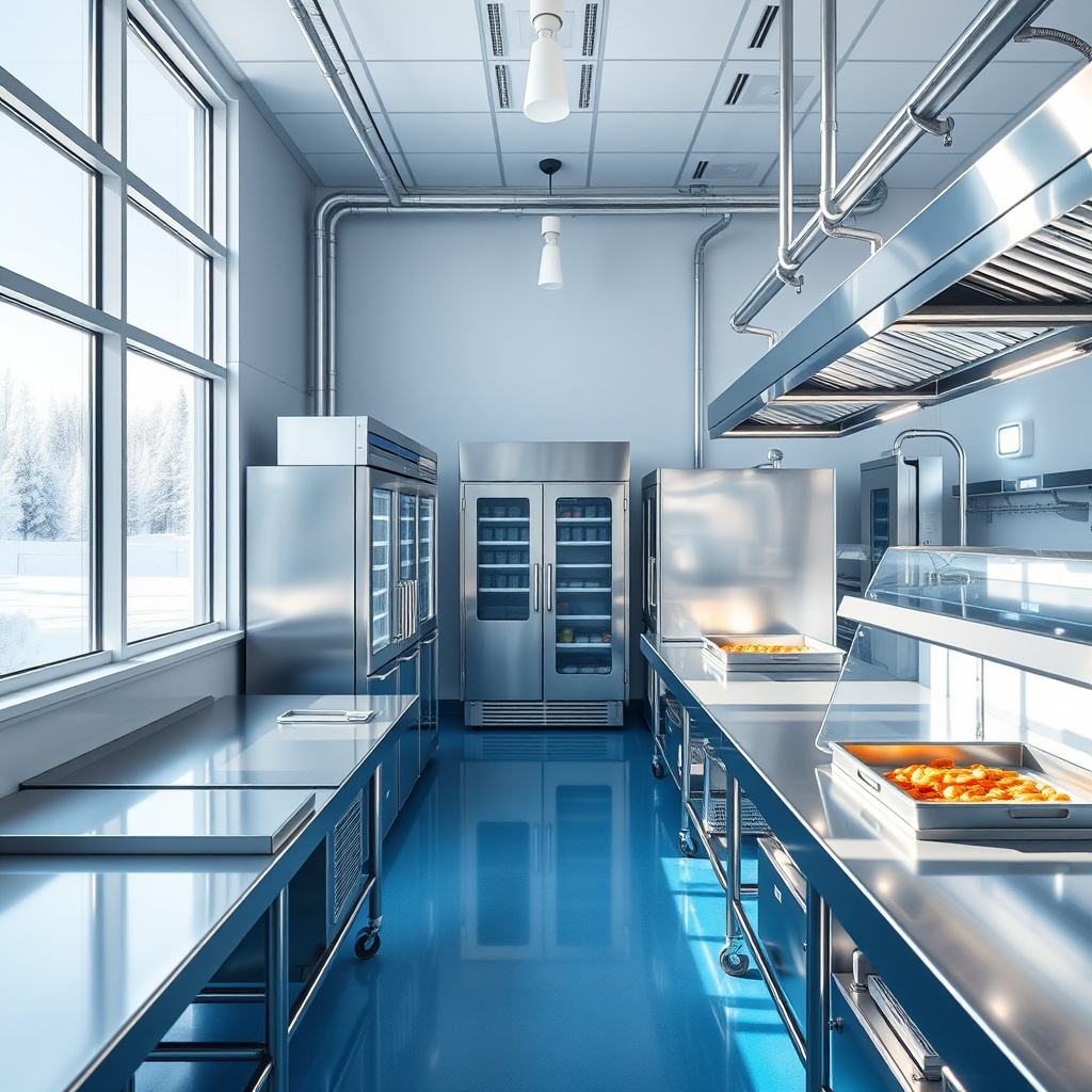 Imagem sobre equipamentos para indústria de alimentos congelados