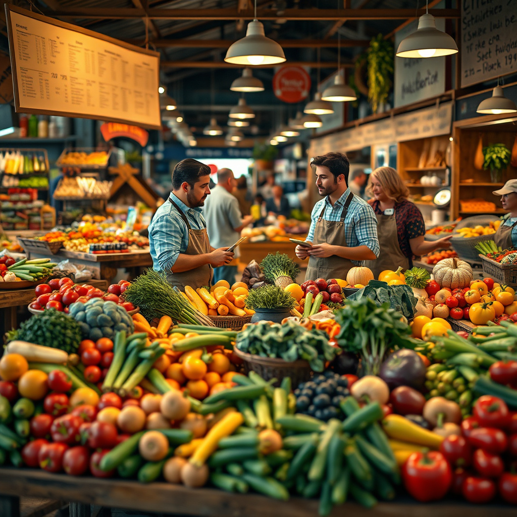 Imagem sobre como analisar a concorrência em vendas de alimentos