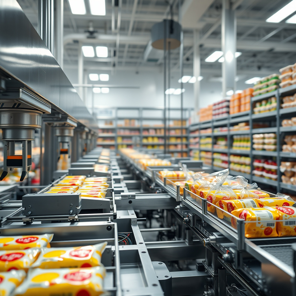 Imagem sobre máquinas para processamento de alimentos embalados
